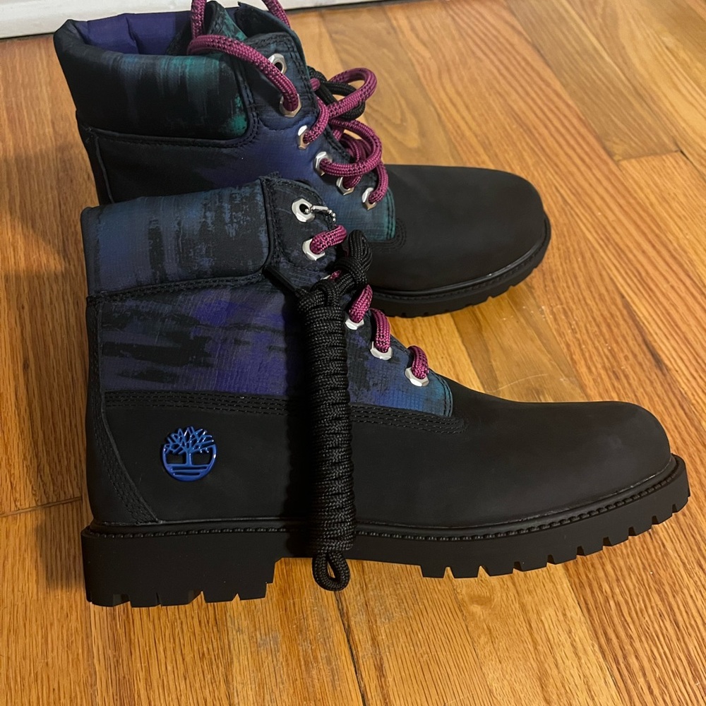 Timberland Heritage Northern Lights Sky Waterproof Boots Sz. 8
